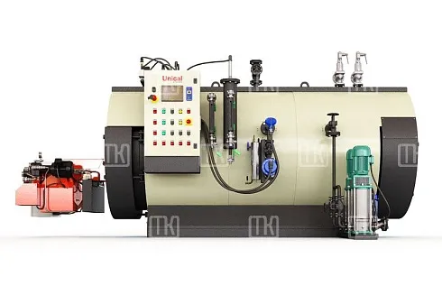 Паровые котлы UNICAL WIESBERG BAHR 12 производительностью от 300 кг/ч - 6000 кг/ч